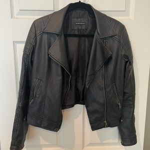 Leather Moto Jacket